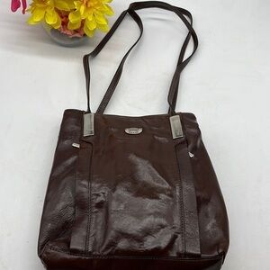 L'artigiano Sorentino Vintage Leather Bag Backpack BRN4492D